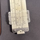 Vintage Pickett Model N1006-t Slide Rule With Leather Case