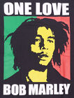 Bob Marley T-shirt One Love Rasta Reggae Legend Tee 100  Cotton Men s Black New