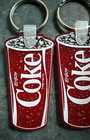  2  Vintage Bradlees Dept Store And Enjoy Coke Coca Cola Promotional Keychain