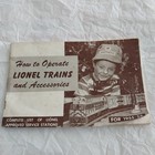 10 Lionel Postwar Trains Instructions   Accessories Operational Manuals 1950s