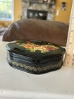 Vintage Russian Handpainted Enameled Box