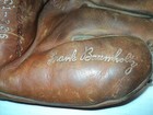 Nice Vintage Frank Baumholtz 3 Finger Base Ball Glove  21-336 Endurance