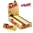 Raw Organic Hemp Natural 1 25 1 1 4 Rolling Papers 24x Full Box - Free Ship