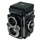 White Face  mint  case  Rollei Rolleiflex 3 5f Planar Film Camera From Japan