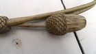 Beautiful General Officer Bullion Hat Cord For Campaign Hat Huge Acorns 