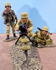 King   Country Ak013 Mg42 Ramke Brigade Ww2 German Set Retired Afrika Korps