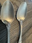2 Sterling Silver Teaspoon  By Reed   Barton