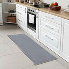 Gray Hall Runner Rug Long Rugs Hallway Area Carpet Non Slip Rubber Mat 20x59
