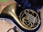 Conn 4d Single French Horn Elkhart In 1947 Vintage Made In Usa