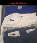 Vtg Polo Ralph Lauren Men   s Sz Xl-2xl Cargo Shorts Patchwork Baggy Military 90 s