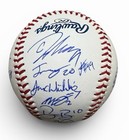 2025-2026 Oklahoma Sooners Team Signed Baseball Cws National Champions Auto  