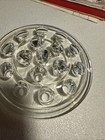 Vintage Large 16-hole Clear Glass Flower Frog For Floral Arrangements 5 