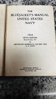 The Blue Jackets Manual United States Navy  1918 6th Edition Super Rare  Names 