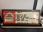 Rare Vintage 1984 Budweiser Beer Clydesdale Bar Menu  Price Message Board Sign