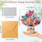 Paper Flower Pop Up Cards  Lilies Flower Bouquet Card Popup 3d Greeting Cards