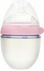 2x Comotomo Natural Feel Baby Bottle Pink 5 Oz Lot With 6 Extra Nipples  2 Ea 