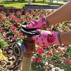 Women s Leather Gardening Gloves - Flexible  Breathable  Thorn Proof
