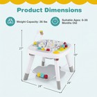 Baby Activity Center 6 In 1 Play Center Jumpers  Bouncers W  3 Adjustable Height