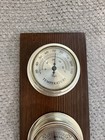 Vintage Taylor 3-in-1 Weather Station Thermometer Barometer Hygrometer Wood