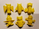 Vintage Boo Berry Count Chocula Frankenberry Pencil Toppers General Mills Yellow