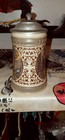 Olwo German Breweriana Lidded Beer Stein W  Pewter Hinged Lid Village Scene