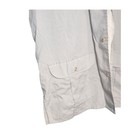 Blair Vintage Mens Safari Style Sport Shirt Gray Size Large