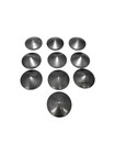 1-1 2  Weld On Tube End Cap Roll Cage Bumpers Tree Kickers 1 8  Spike -10 Pack