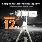Aluminum Extendable Astronomical Telescope Tripod Standard Style Ball Head
