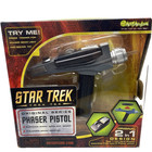 Star Trek Trek Tek Original Series Phaser Pistol Nib Art Asylum 2-in-1