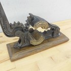 Antique 1898 Gem Bottle Capper   Cork Press Cast Iron Broke Handle
