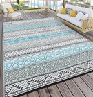  Outdoor Rug 10x14 Waterproof For Patio Clearance Large Plastic Straw Mat 