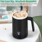 Self Heating Coffee Mug Temperature Control Smart Mug Electric Coffee Cup With 4