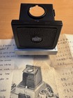 Vtg Nikon F Camera Waist Level Viewfinder W  Case   Instruction Sheet Japan