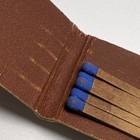 Vtg 50s Lion Blue Match Matchbook Set Route 66   99 Motel Aaa Western Cali Kitch