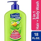 Suave Kids 3in1 Shampoo Conditioner Body Wash For A Tear-free Shower Or Bath