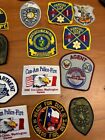 A-7 Lot Of 19  Police  Obsolete Vintage Patch Lot Fire Dept Paramedics