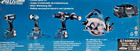 Makita Gt400m1d1 40v Max Xgt Brushless Cordless 4   pc  Combo Kit  2 5ah 4 0ah 