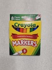Two Pack  Crayola Classic Colors Broad Line Markers  8 Count   58-7708  