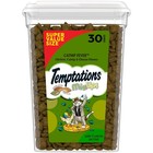 4 Tubs Temptations Mixups Catnip Fever Flavor Crunchy   Soft Dry Cat Treat 30oz