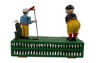 Birdie Putt Cast Iron Mechanical Coin Bank 
