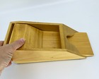 Vtg Wooden Card Dealer Shoe Casino Las Vegas Style All Wood Holds Up To 4 Decks
