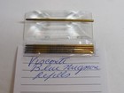 Visconti Brand Mini Bold Blue Refills  pack Of 5 -fit Zebra Telescopic Pen  more