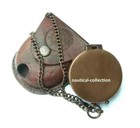 Antique Style Brass Pocket Compass     Vintage Nautical Marine Compass Collectible