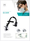Dr  Kim Dkh-50 Led Surgical Headlight  h  Light   2bat   1 5x Loupe   T  Bag 