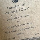 Vitg Wnc Handicraft Weaving Loom With Original Box And Instructions See Photos