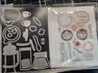 Stampin  Up  Latte Love Stamp Set   Dies Coffee Press Bean Spoon Splatter