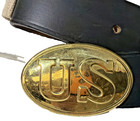 Fairweather Style Leather Cartridge Belt  45-70  40-46 Inch   Belt Only