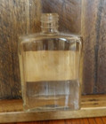 Vintage Hand-crafted Calamine Lotion Bottle-approx  4 5  Tall