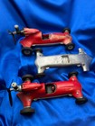 Two  2  Vintage Cox Usa Thimble Drome Prop Rod Teather Cars   Spare Chassis