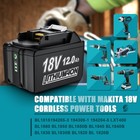 2pack Bl1860 For Makita 18 Volt 3 0 8 0 12 0ah Lxt Li-ion Battery Charger Bl1850